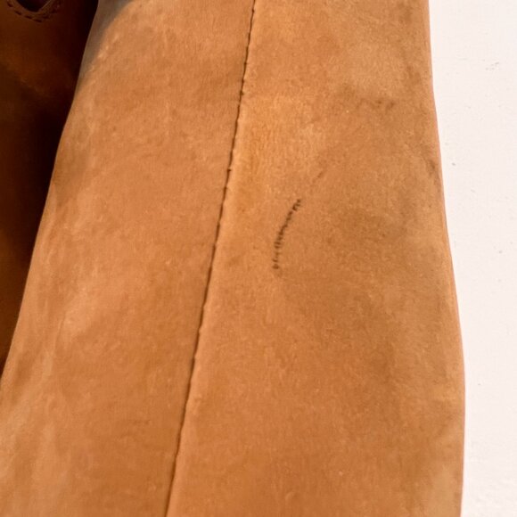 NWOT - LA LECHE Mens Suede House Slippers - Handmade - Size 7.5 - Picture 14 of 14